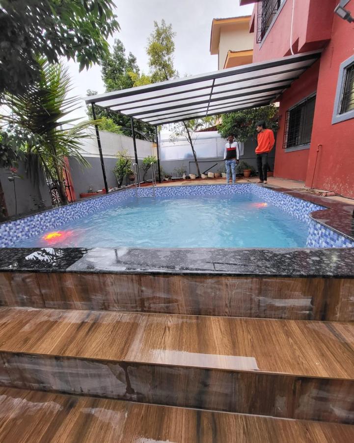 The Perfect Stays- Lal Mahal Villa With Disco Pool Lonavala Eksteriør billede